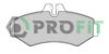 PROFIT 5000-1306 C Brake Pad Set, disc brake